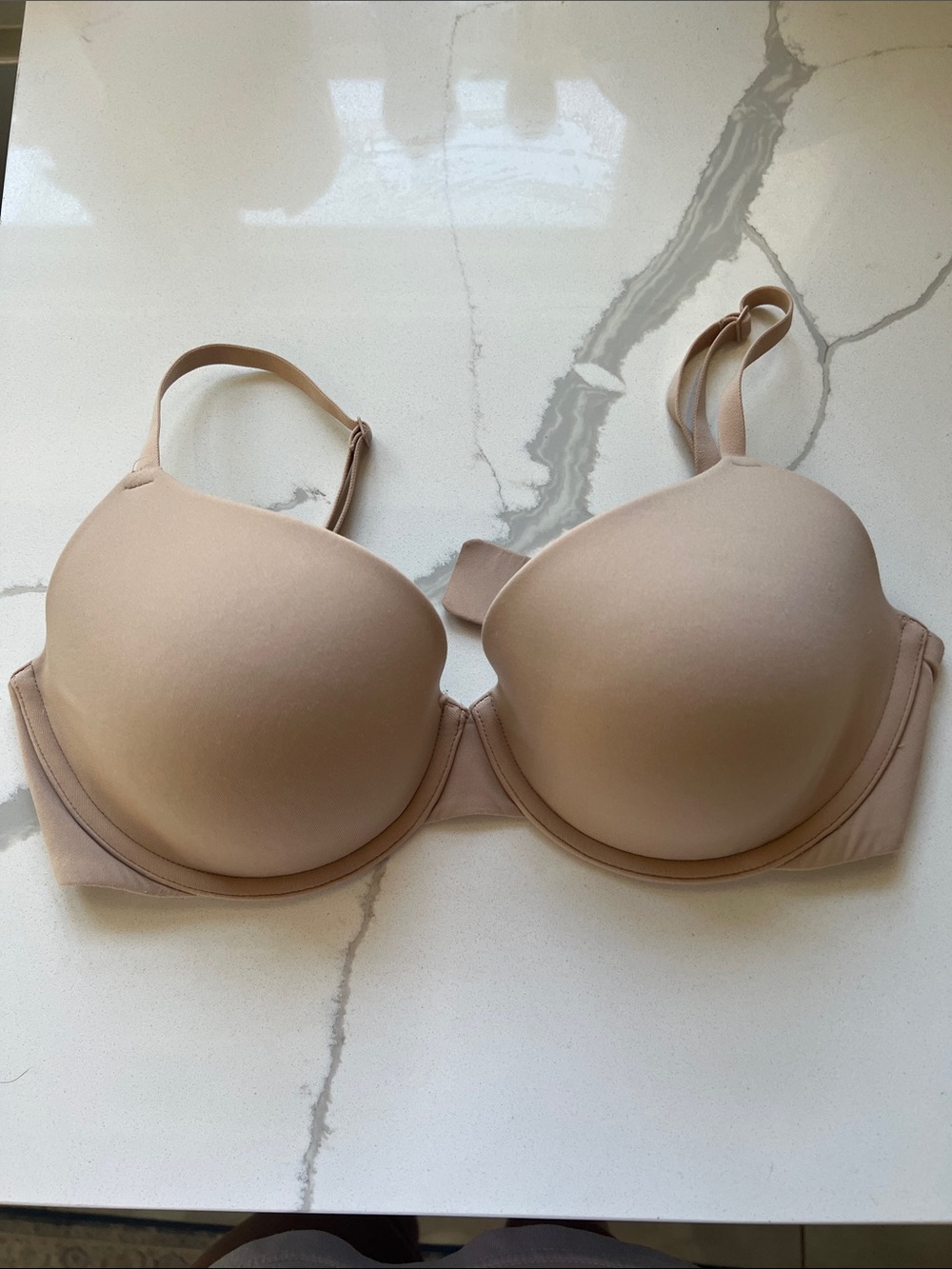 SKIMS Light Beige Smooth T-Shirt Bra
